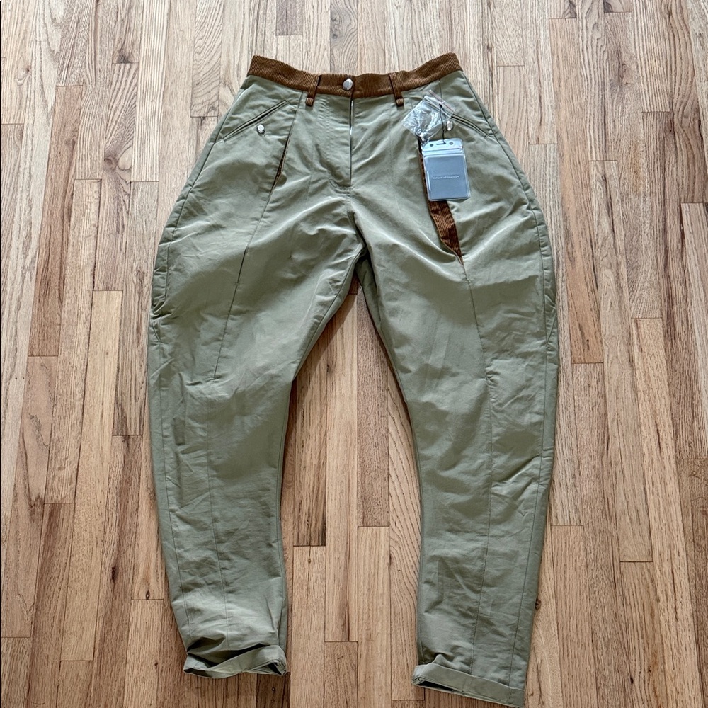 New Kiko Kostadinov Women's Tan Trousers
